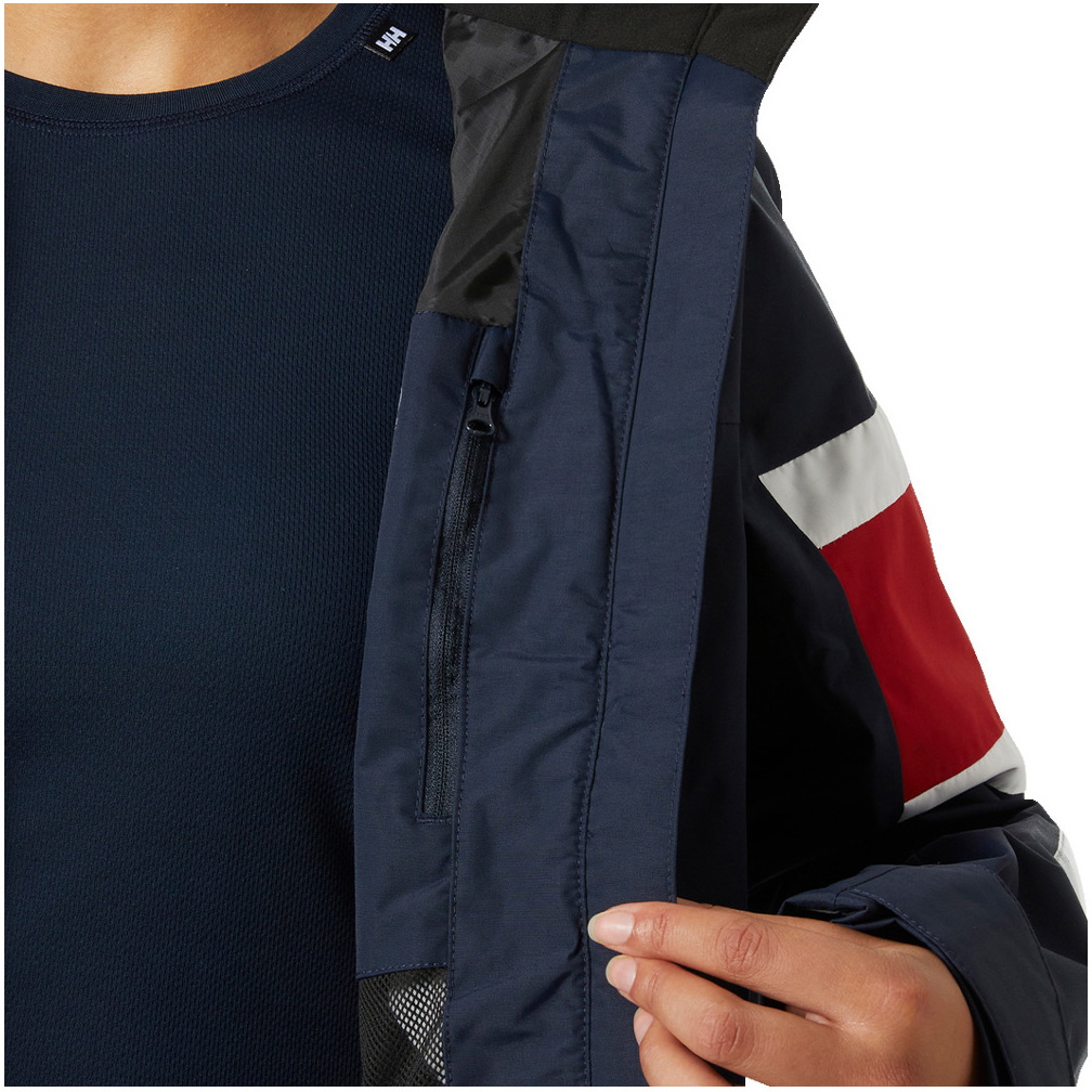 2025 Helly Hansen Womens Salt Original Casaco De Vela 34426 - Navy